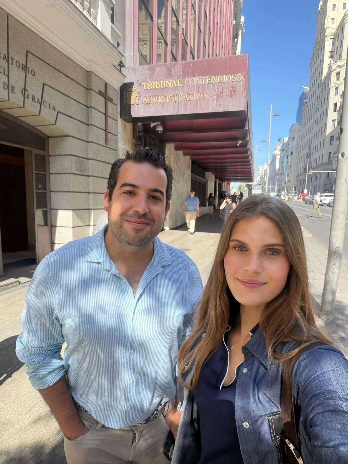 Carlos Cuadrado Gómez-Serranillos y Polina Poloziuk